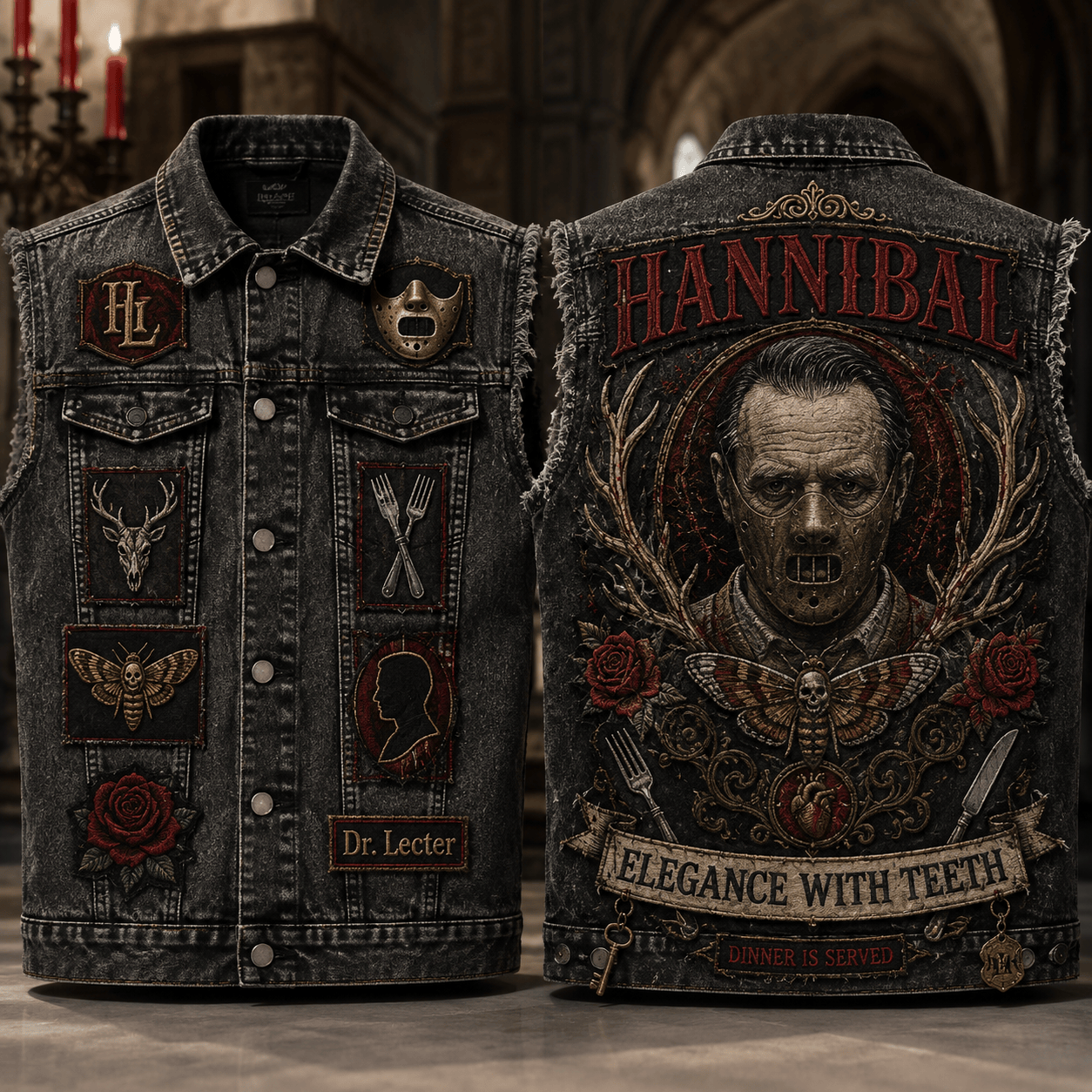 HLBL PREMIUM DENIM VEST HQH