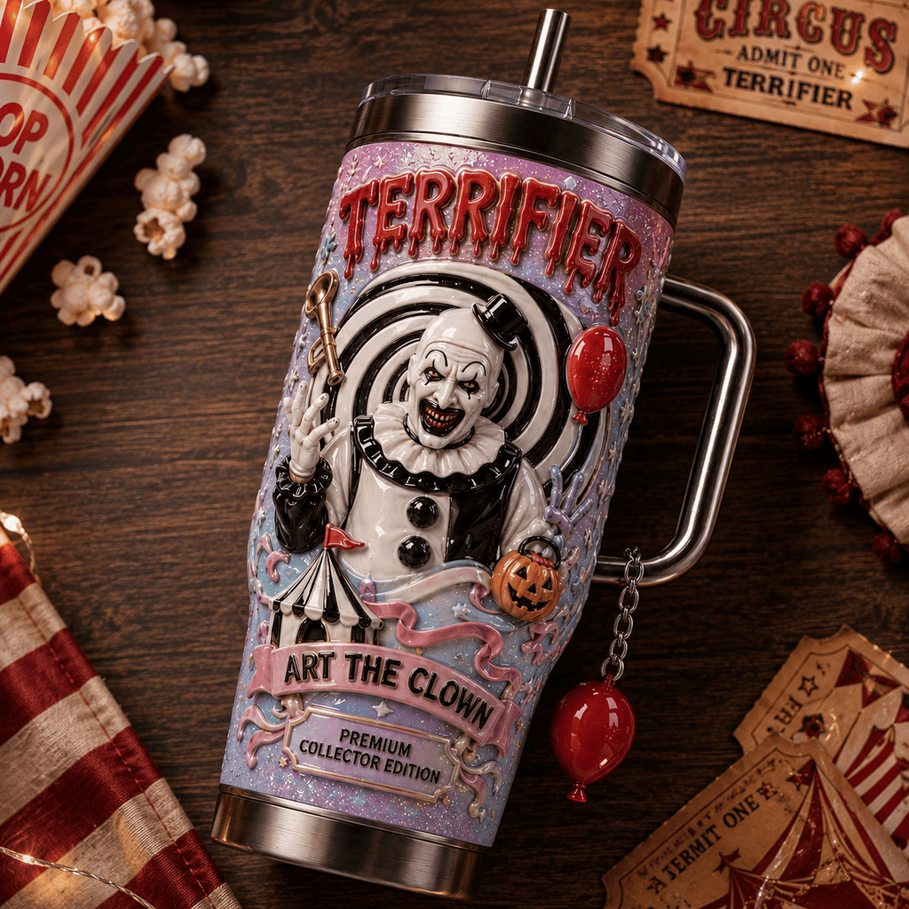 TEF 40oz Tumbler With Handle TTNL