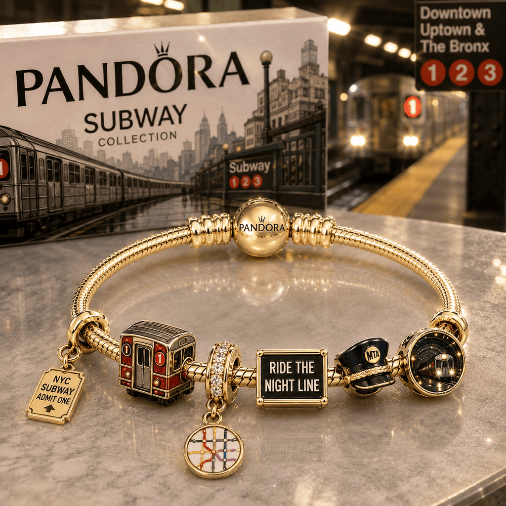 SBWY Gold Charm Bracelet Set PTT