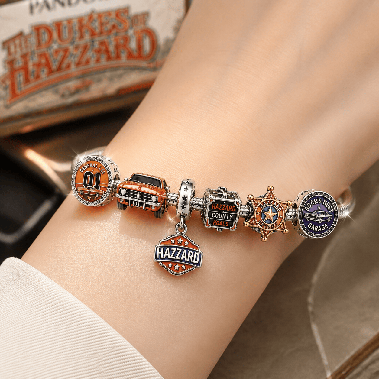 TDH Sliver Charm Bracelet Set TTN
