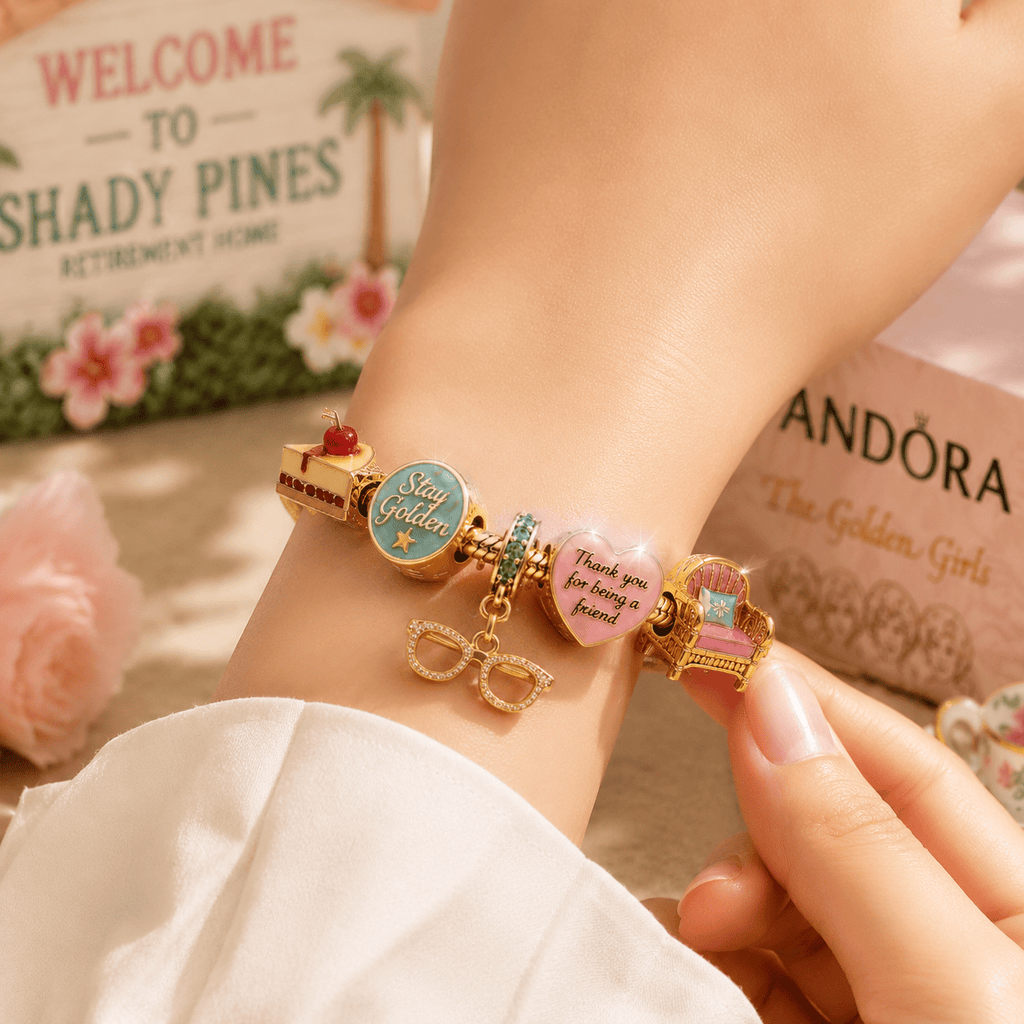 TGG Gold Charm Bracelet Set TTN